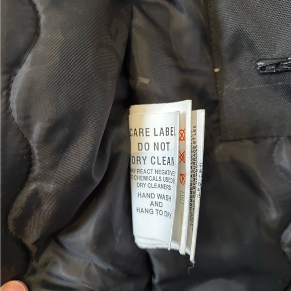 Agora Black Leather Jacket Size S - Picture 9 of 12